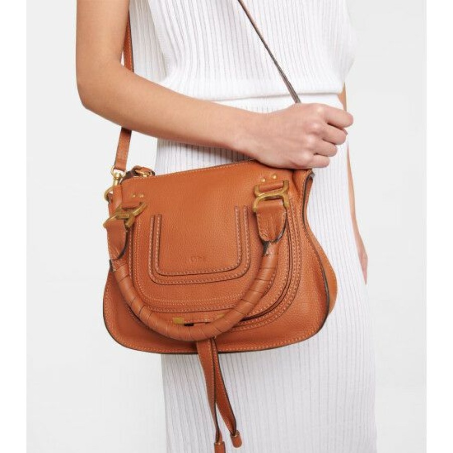 * Chloe Marcie Small Leather Tote Shoulder Bags