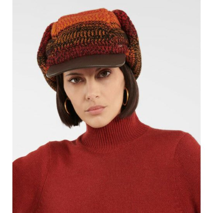 * Chloe Cashmere Trapper Hat Hats