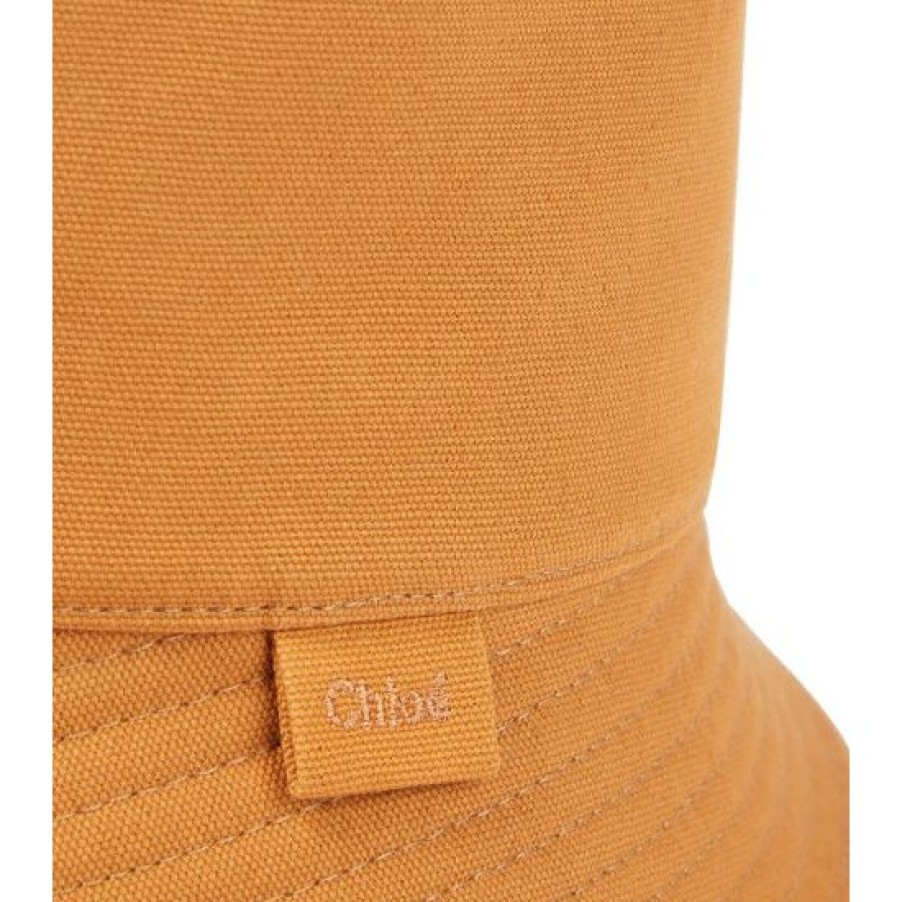 * Chloe Cotton Canvas Bucket Hat Hats