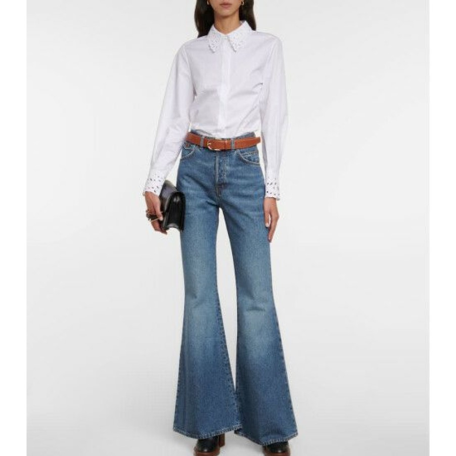 * Chloe High-Rise Flared Jeans Jeans