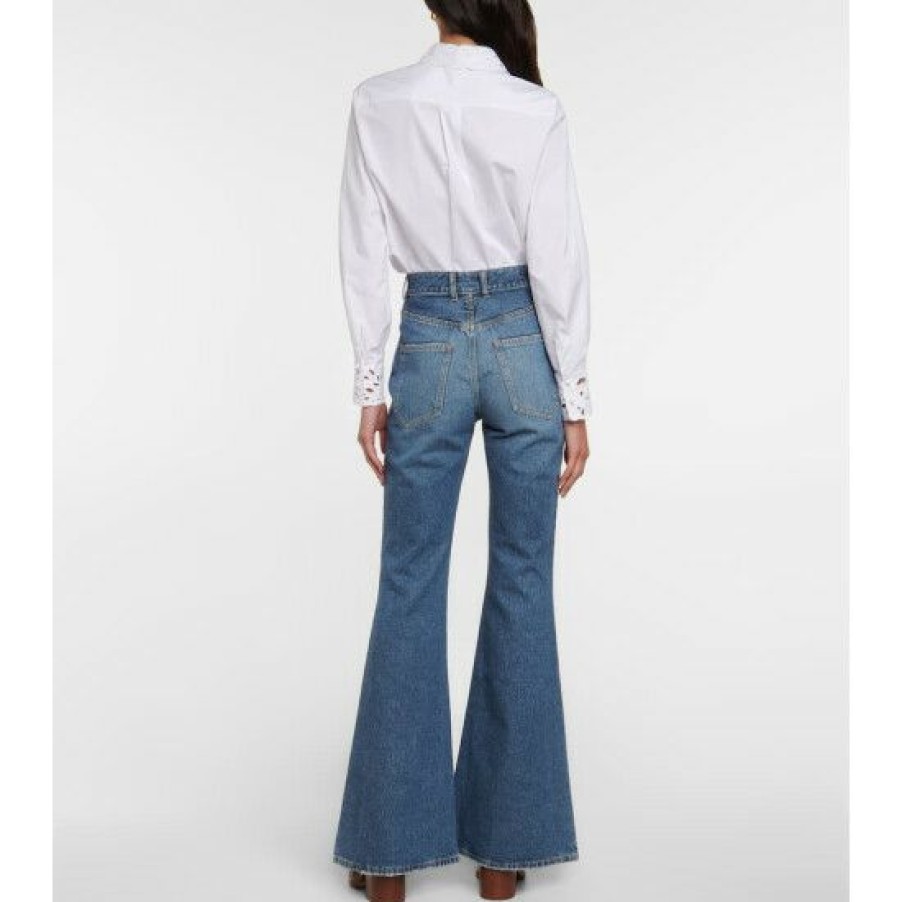 * Chloe High-Rise Flared Jeans Jeans