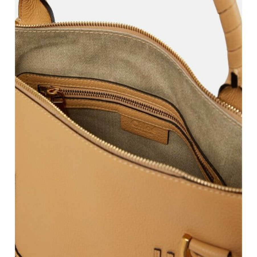 * Chloe Marcie Medium Leather Tote Shoulder Bags