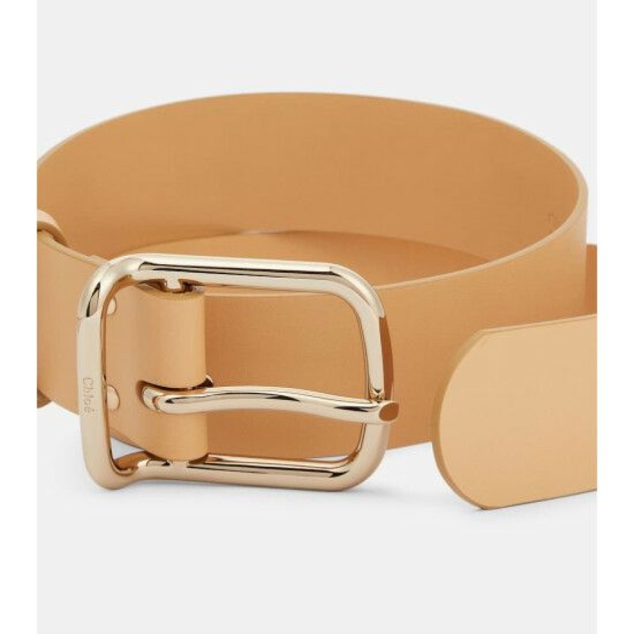 * Chloe Joe Leather Belt Belts