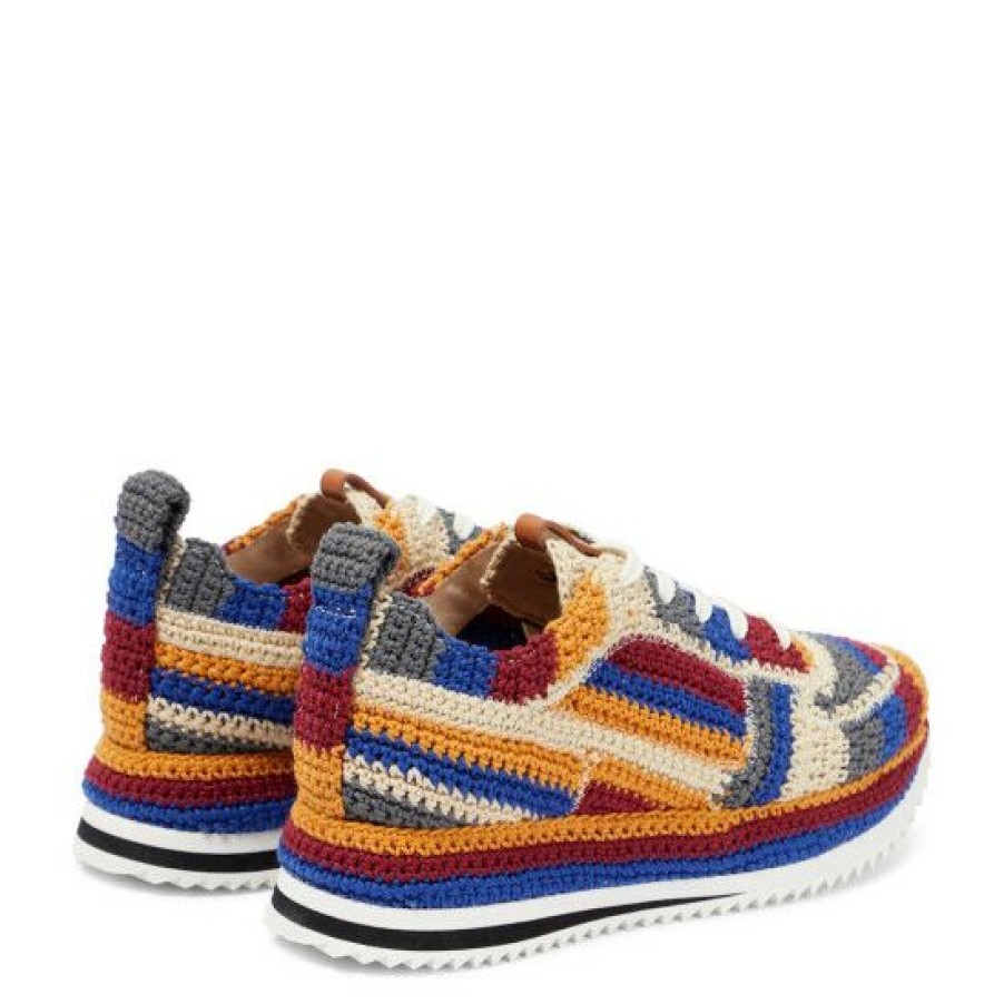 * Chloe Myha Crocheted Sneakers Sneakers