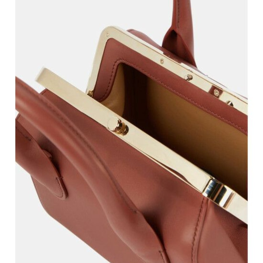 * Chloe Joyce Small Leather Tote Top-Handle Bags