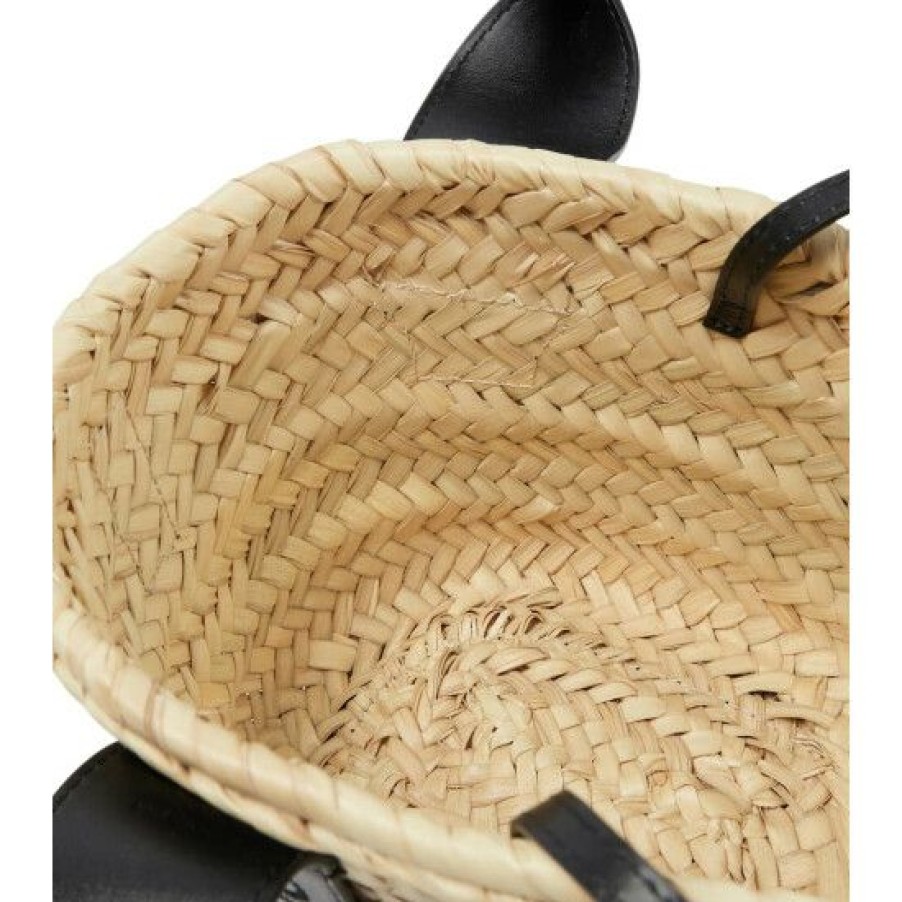 * Chloe Sense Mini Raffia Tote Bag Tote Bags