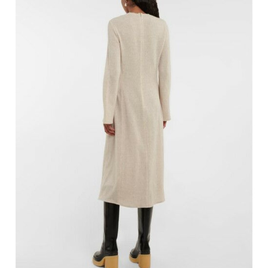 * Chloe Wool And Cashmere Midi Dress Dresses