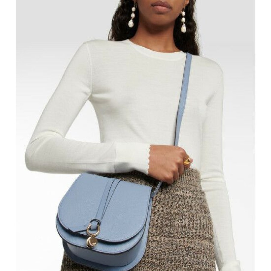 * Chloe Alphabet Leather Shoulder Bag Shoulder Bags