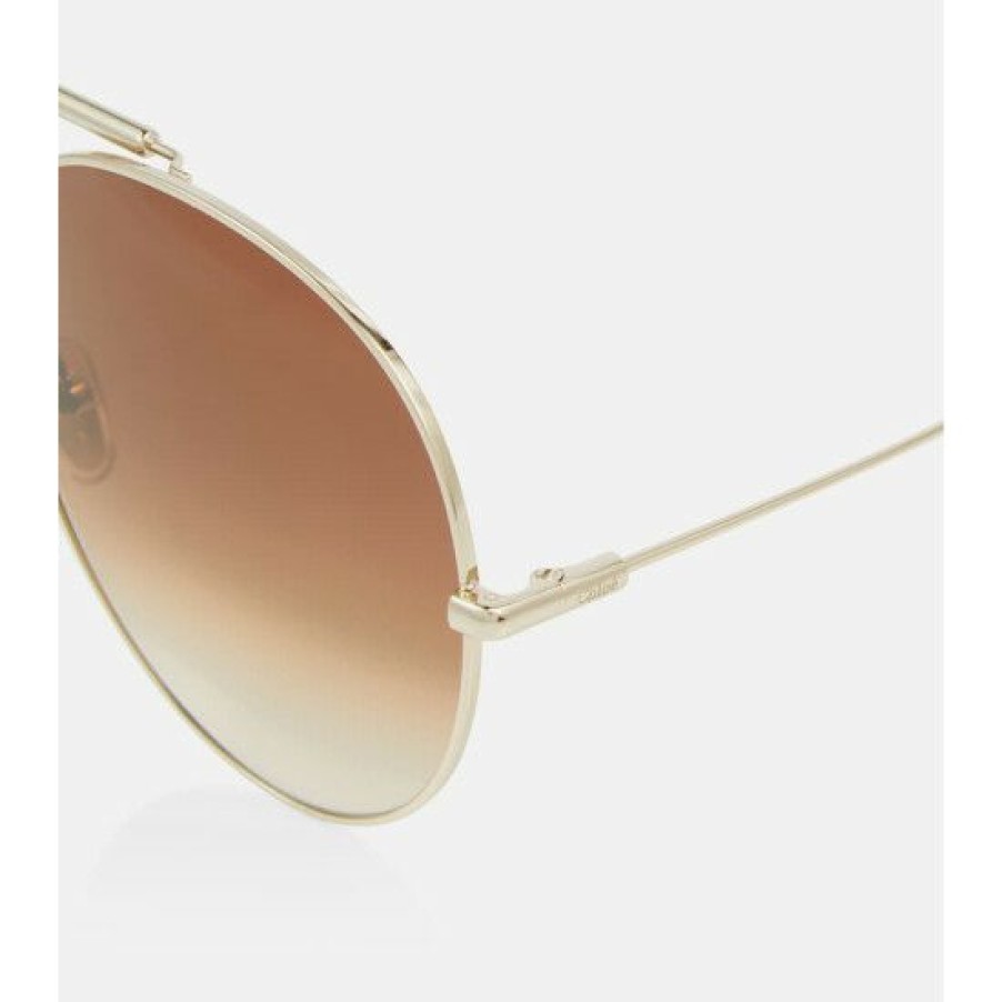 * Chloe Ulys Aviator Sunglasses Sunglasses