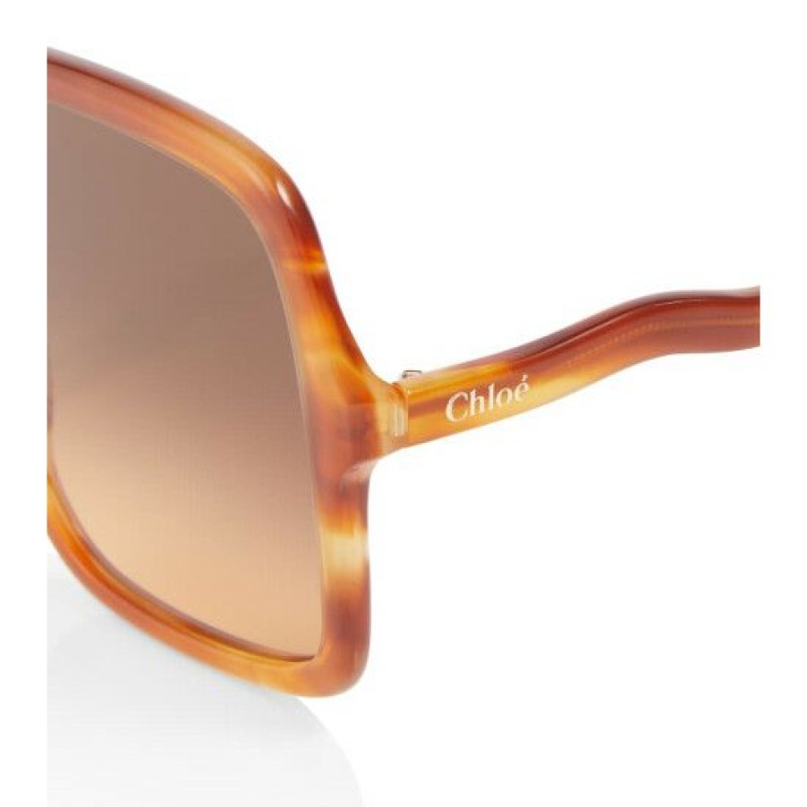 * Chloe Oversized Tortoiseshell Sunglasses Sunglasses