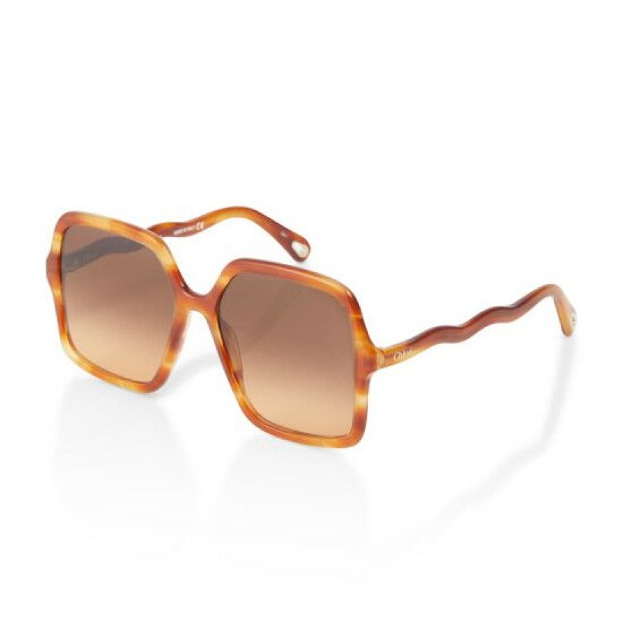 * Chloe Oversized Tortoiseshell Sunglasses Sunglasses