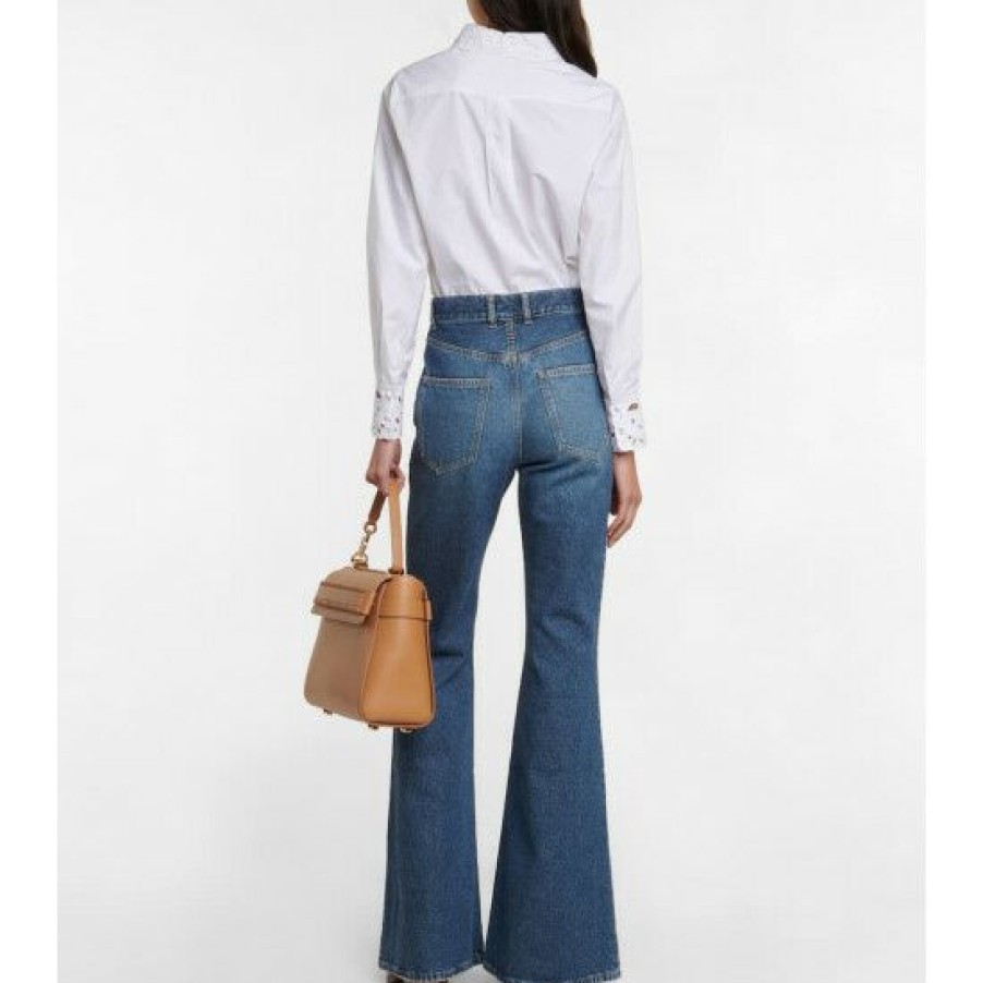 * Chloe High-Rise Flared Jeans Jeans