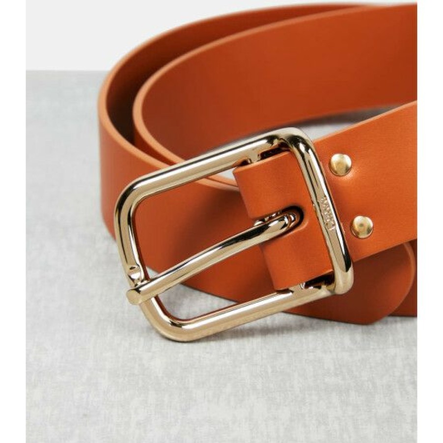 * Chloe Joe Leather Belt Belts