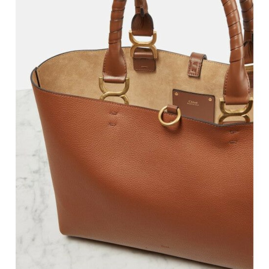 * Chloe Marcie Small Leather Tote Bag Tote Bags