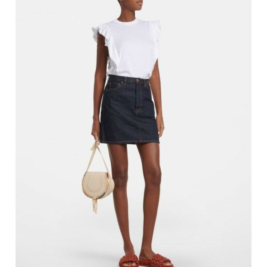 * Chloe Denim Miniskirt Skirts