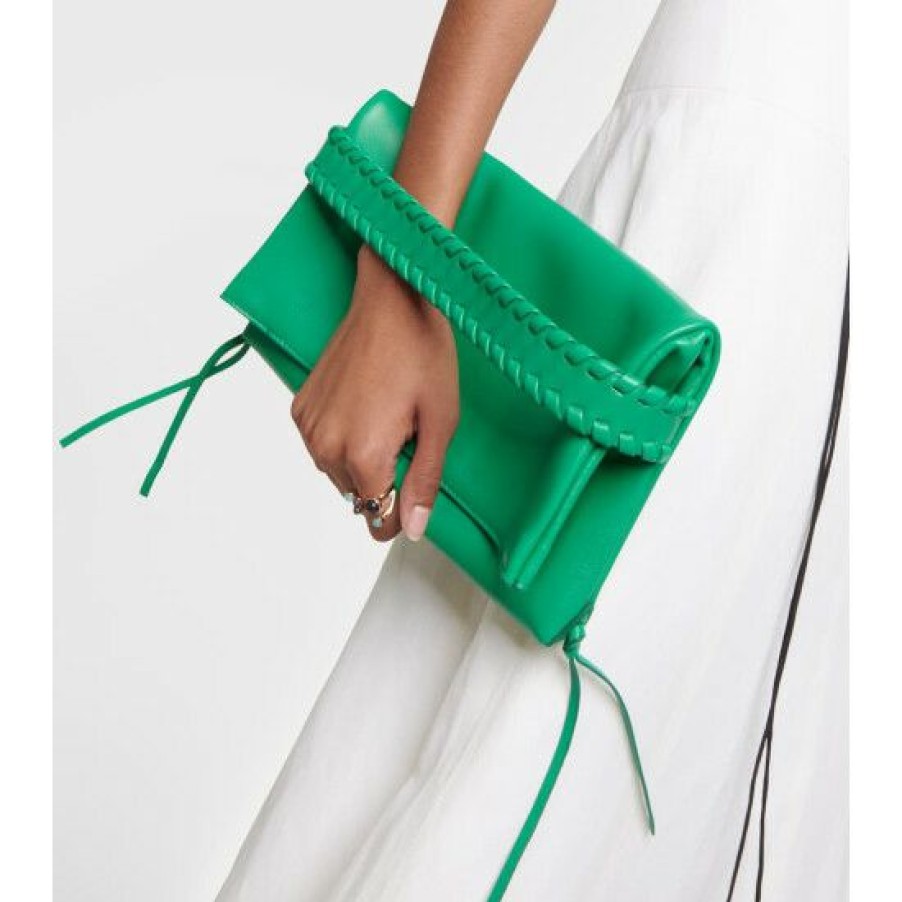 * Chloe Mony Leather Clutch Clutches