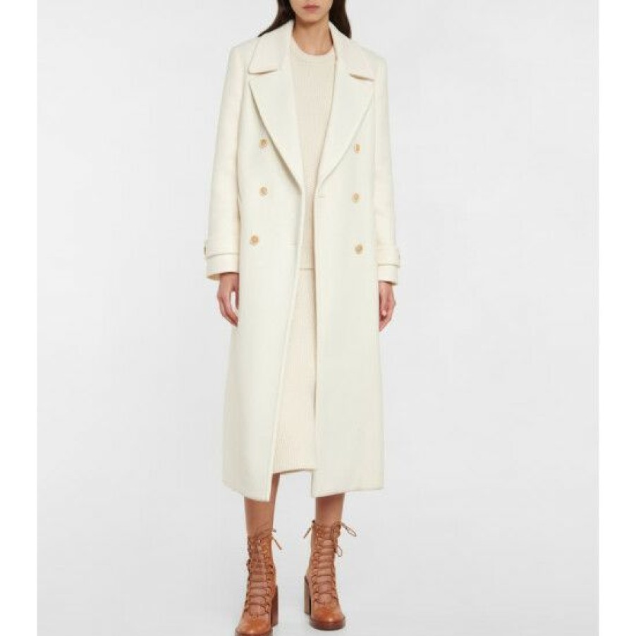 * Chloe Wool-Blend Coat Coats