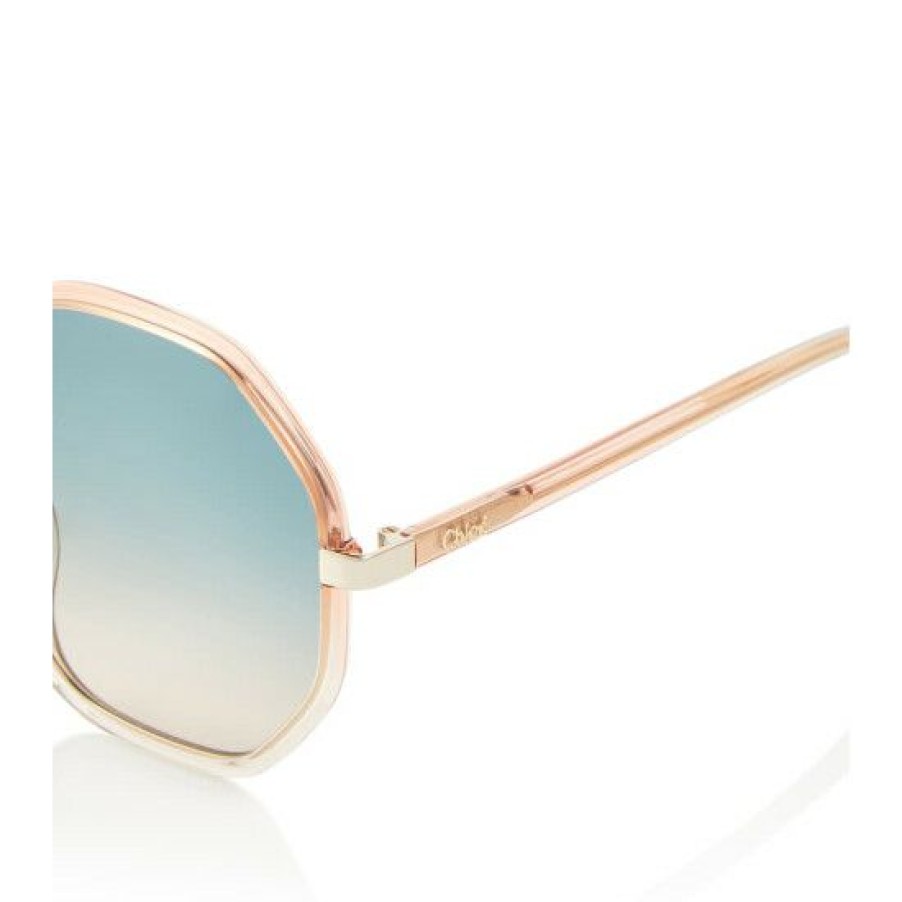 * Chloe Oversized Hexagonal Sunglasses Sunglasses