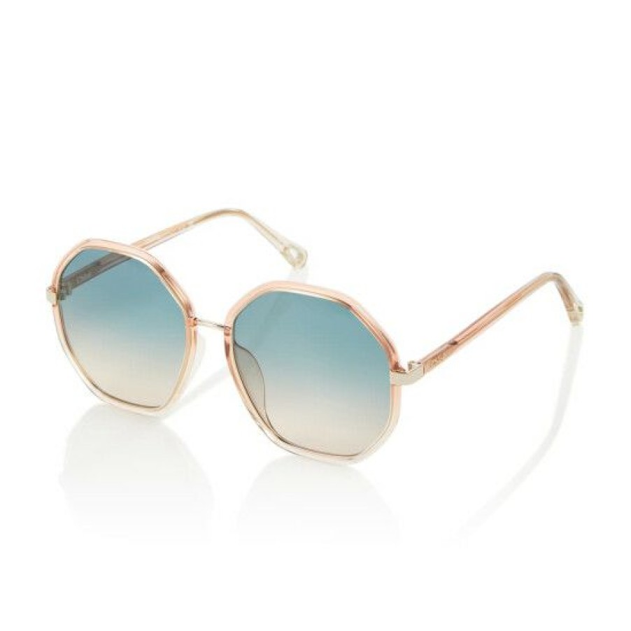 * Chloe Oversized Hexagonal Sunglasses Sunglasses