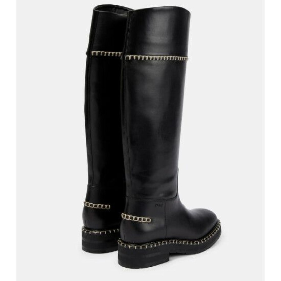 * Chloe Noua Leather Boots Boots