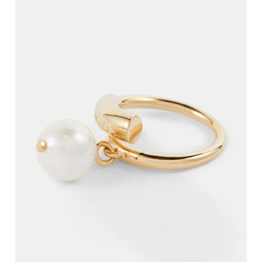 * Chloe Darcey Pearl Ring Fashion Jewelry