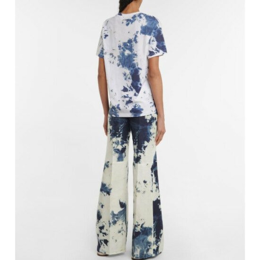 * Chloe Tie-Dye Cotton T-Shirt Tops