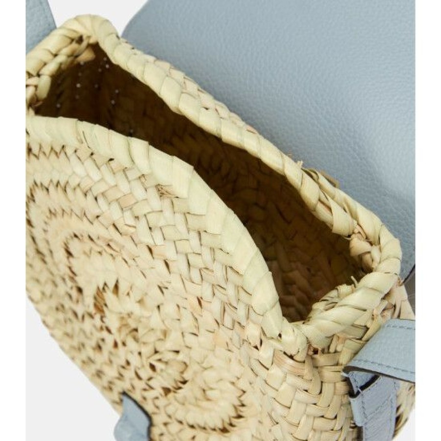 * Chloe Marcie Small Raffia Crossbody Bag Shoulder Bags