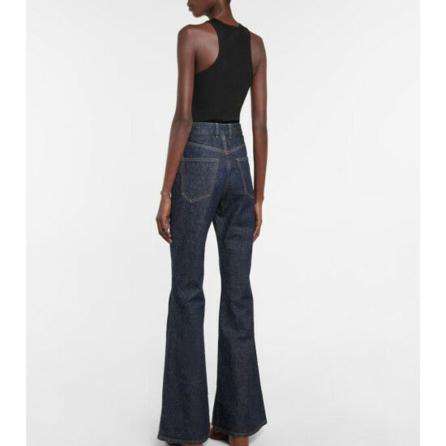 * Chloe High-Rise Flared Jeans Jeans